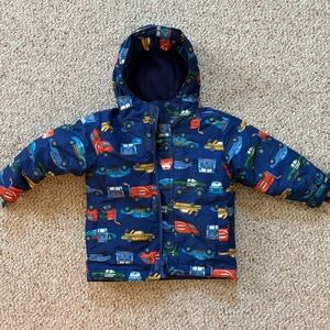 The Children's Place Colorful Car Print Snow/Ski Jacket
